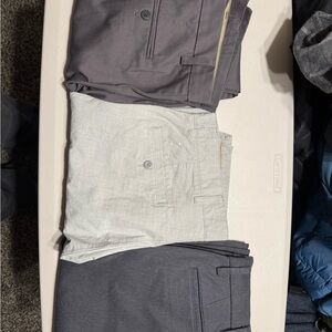 Dockers Gray and Cream Men's Pants